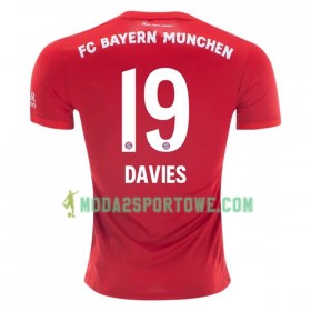 Koszulka Bayern Monachium Alphonso Davies 19 Domowe Stroje Piłkarskie 2019/20 Krótki Rękaw